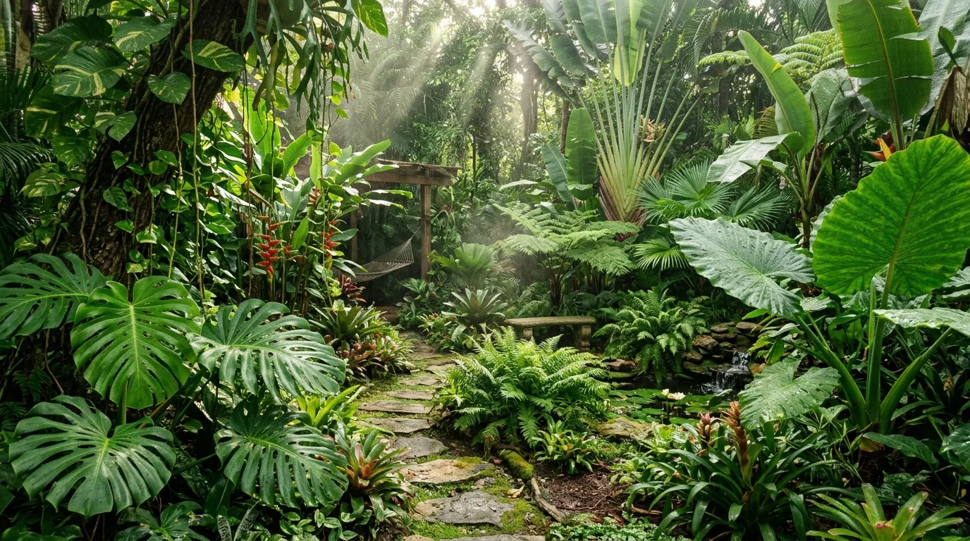 Florida Entry With Tropical Texture